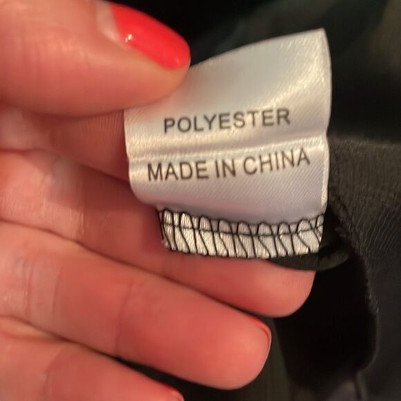 Princess Polly Black Spaghetti Strap Ruffle Wrap Dress - Picture 5 of 8